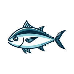 
tuna fish illustration design