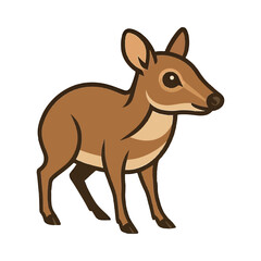 
mouse deer illustration design
