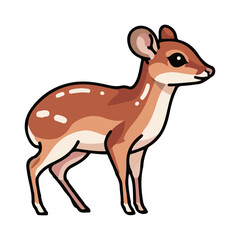 
mouse deer illustration design
