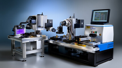 Sophisticated robotic assembly platforms incorporating precision positioning systems and automated quality inspection technologies revolutionize manufacturing accuracy and producti