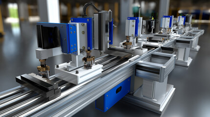 Sophisticated robotic assembly platforms incorporating precision positioning systems and automated quality inspection technologies revolutionize manufacturing accuracy and producti