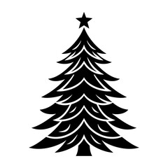 christmas tree vector