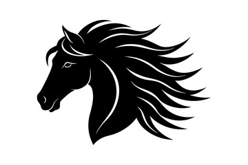 horse head vector