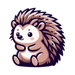  hedgehog illustration design © Ita