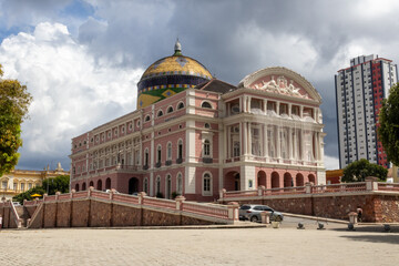 Majestic Amazonas Theater in the heart of Manaus