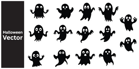Collection of Happy Halloween Icons
