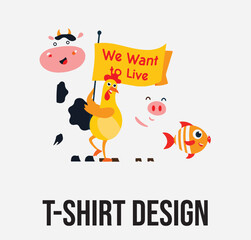 Vegan Lifestyle Graphic – Inspirational Botanical Typography