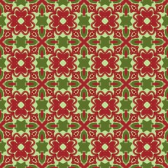 Flower style pattern. botanical theme. for decoration, illustration, wallpaper, card, poster. color floral background.