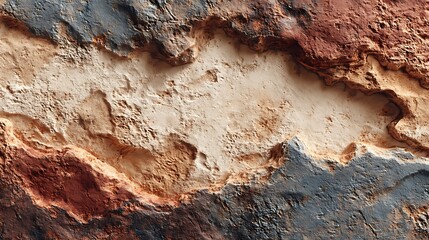 Rustic natural rock formation high resolution picture