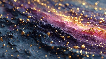 Shimmering glittering cosmic scene high resolution picture