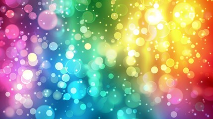 A mesmerizing bokeh effect showcasing vibrant colors and blurred circles to evoke a sense of joy and celebration in every glance, perfect for festive designs.