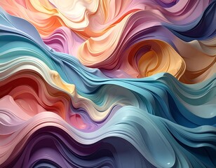 Abstract swirling colors (1)