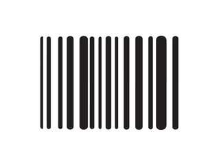 Barcode Icon in Clean Modern Minimal Vector Line Illustration Artwork