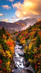 Autumnal River Canyon