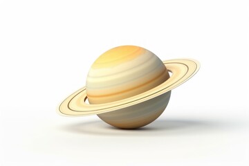 Planet saturn space white background simplicity.