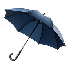 blue umbrella isolated on white background simple vector icon