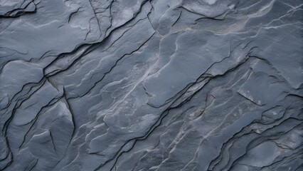 Layered Gray Sandstone Texture with Deep Cracks for Rustic Background Design