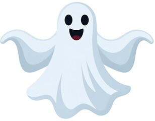 Cute cartoon ghost