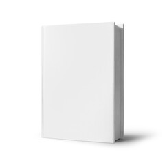 An image of a White Book isolated on a white background