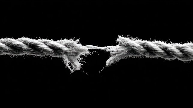 Broken rope symbolism