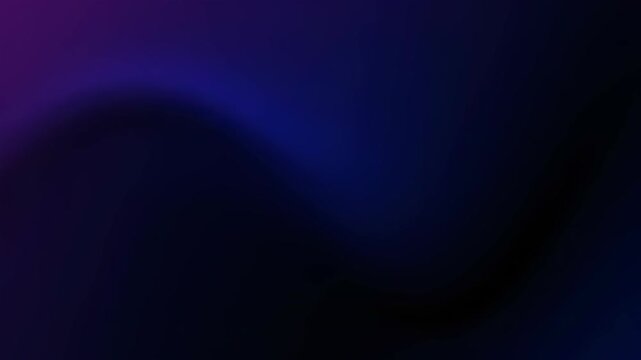 Abstract background with a dark and soft gradient of deep blue and purple with a slow, smooth shadow, a minimalist and elegant motion graphic