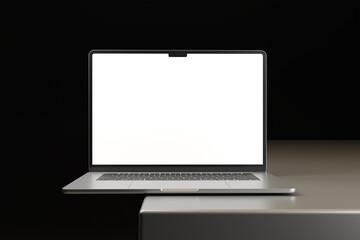 Fototapeta premium Editable Laptop Mockup for showcasing your design to clients