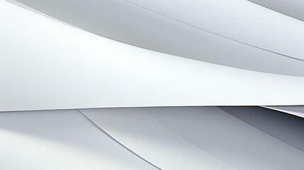 White background with a curved white line in the middle. The line is the main focus of the image, and it creates a sense of movement and flow. The white background allows the line to stand out