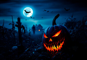 calabaza de halloween