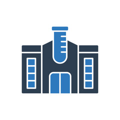 Laboratory Building Icon