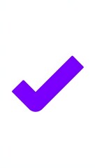 Checkmark icon in translucent glassmorphism design, representing confirmation, approval confirmation success symbol tick validation yes okay, 3d rendering