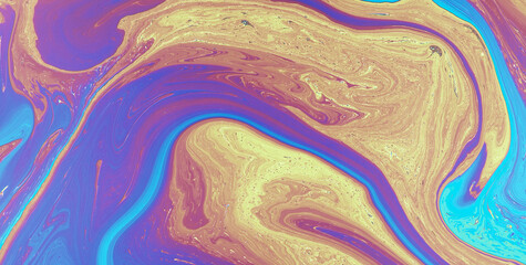 Luminous Flow: Exploring the Magic of Liquid Art in Oil Paint