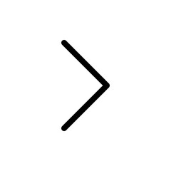 Right arrow chevron vector icon