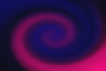 Abstract swirling vortex of dark blue and vibrant pink colors, digital art