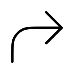 Abstract vector shape corner element