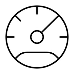 Speedometer gauge vector illustration