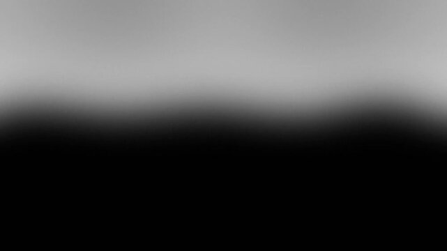 Abstract fluid waving smooth grayscale monochrome gradient on black background
