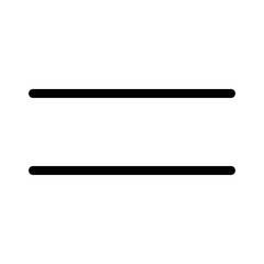 Clean minimalist vector menu icon set
