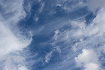 Fototapeta premium Clouds and blue sky