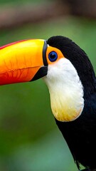 Close-up Toucan profile