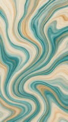 Obraz premium Abstract swirling teal pattern
