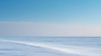 Obraz premium The Boundless Stillness of a Great Lake