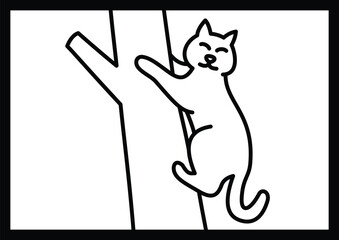 cat sketch pictures for kids coloring pages