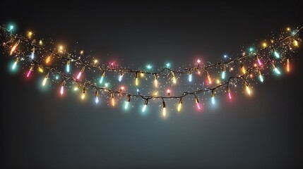 Festive String Lights Garland