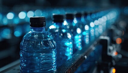 Bottled water on a production line (1)