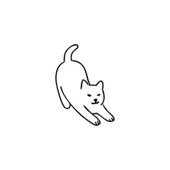 Stylized orange slice, minimal design