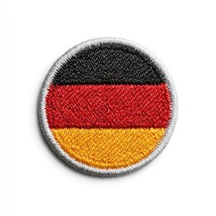 Circular German flag patch (1)