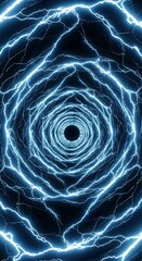 Abstract Energy Tunnel Visual.