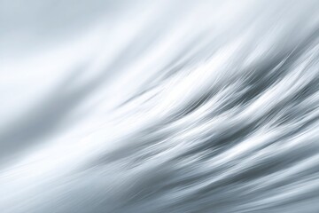 Silver flowing strands or fibers fill the frame moving diagonally from upper left to lower right