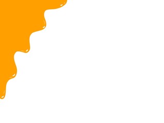 Wavy cheese background. Yellow cheese drops. Wavy background concept. Melted cheese background.