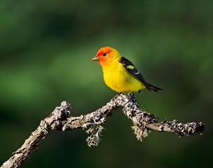 Fototapeta premium robin on a branch